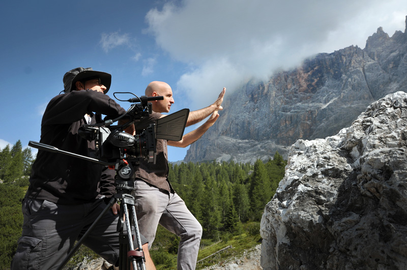 Riprese del documentario Il fattore umano, lo spirito del lavoro
